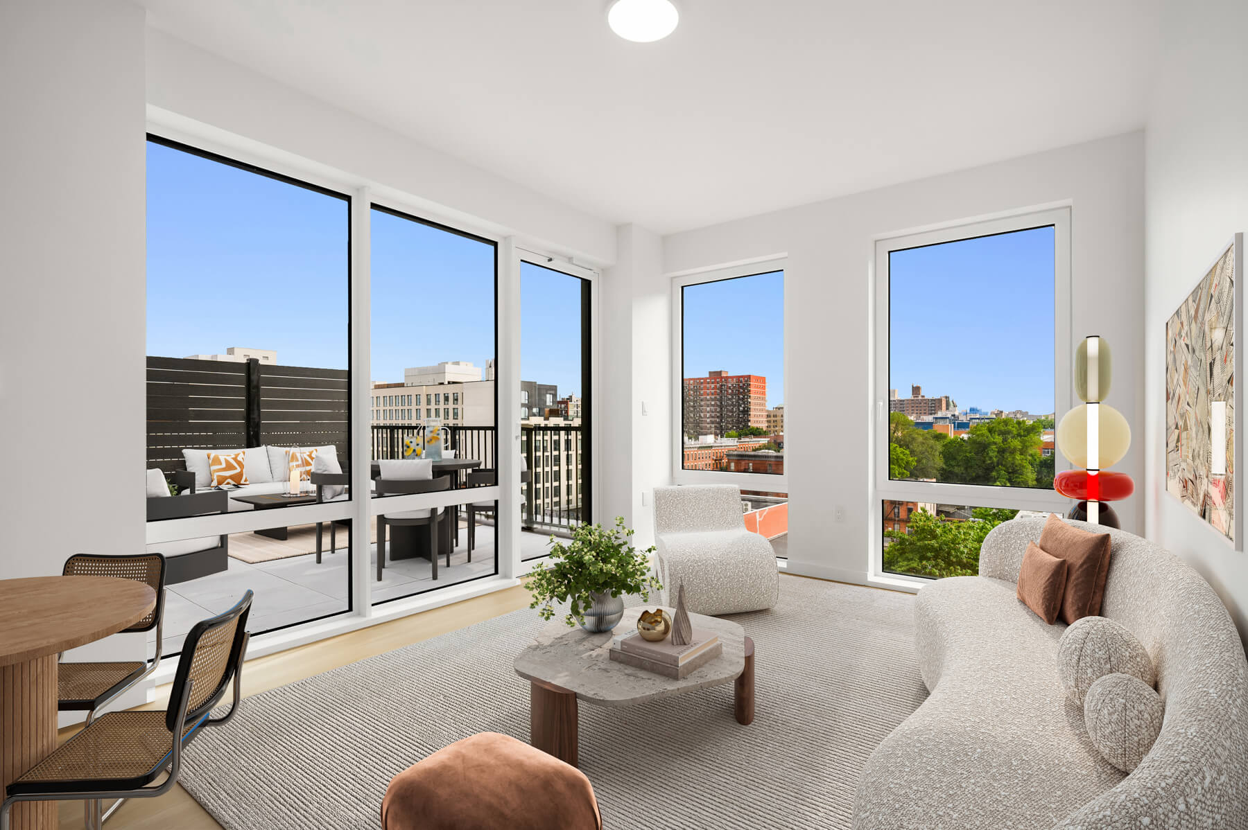 Studio/1BR/2BR apartment with floor-to-ceiling windows at Prosper